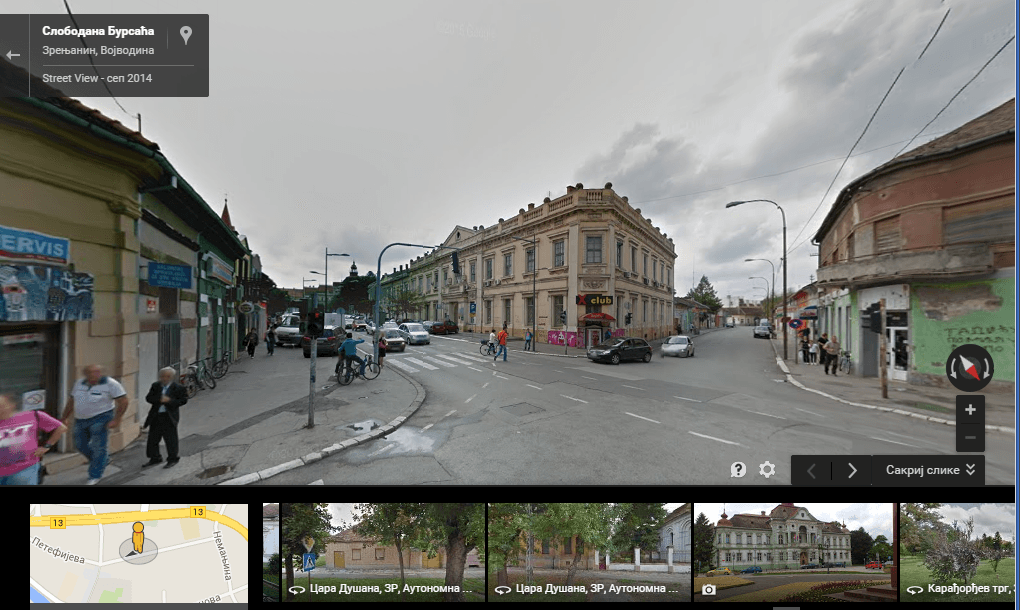 Centar grada Google street view
