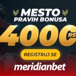 SPEKTAKULARAN BONUS U MERIDIANU: Preuzmi 4.000 dinara i pokreni zabavu!