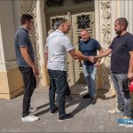 Gradonačelnik obišao radove na uređenju enterijera zgrade Srpske zadružne banke