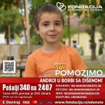 Pomozimo Andriji u borbi sa dišenom!